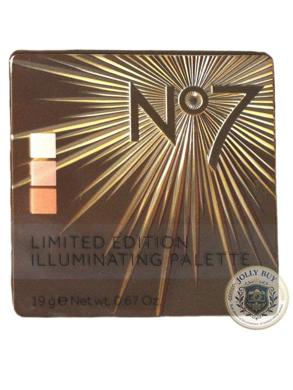 BOOTS No7 Illuminating Palette Limited Edition Highlighter Shimmering Shades